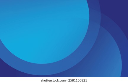 Abstract blue background with circles. Vector illustration. Eps10 vector