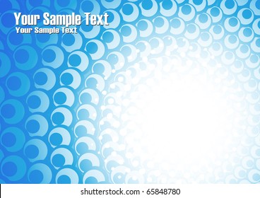 Abstract Blue background. Clip-art