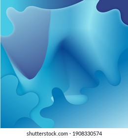 Abstract blue background with blue color combine Vector design layout for business,presentation,banner poster.