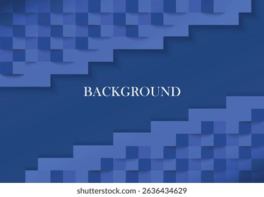 Abstract blue background with color weave effect