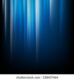 Abstract blue background with colorful shining. EPS 10 vector file included