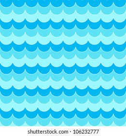 Abstract blue background. Concept of seaside, resort, vacation, diving. Texture for print, wallpaper, textile, cover.