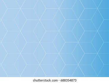 Abstract Blue background, cool tone, background can use for wallpaper, vector.
