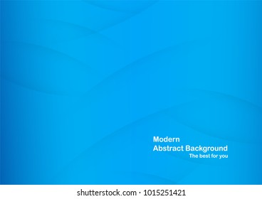 Abstract blue background with copy space for white text. Modern template design for cover, brochure, flyer, web banner and magazine.