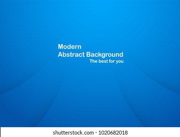 Abstract blue background with copy space for text. Modern template design for cover, brochure, web banner and magazine.