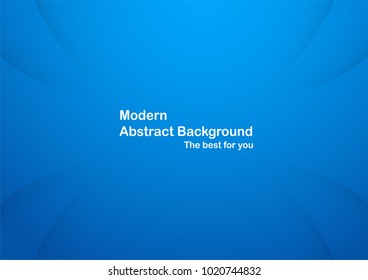 Abstract blue background with copy space for text. Modern template design for cover, brochure, web banner and magazine.
