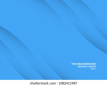 Abstract blue background with copy space for text. Modern template design for cover, brochure, web banner and magazine.