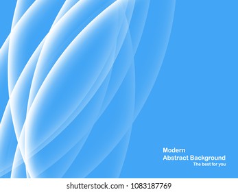 Abstract blue background with copy space for text. Modern template design for cover, brochure, web banner and magazine.