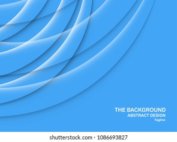 Abstract blue background with copy space for text. Modern template design for cover, brochure, web banner and magazine.