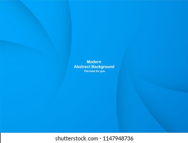 Abstract blue background with copy space for text. Modern template design for business presentation, cover, brochure, web banner and magazine.