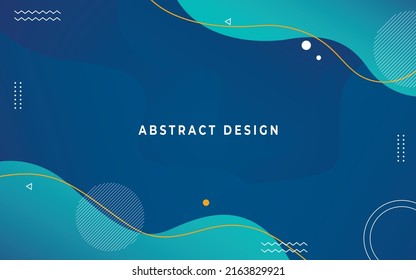 Abstract blue background with copy space for text. Modern template design for cover, brochure, flyer, web banner and magazine