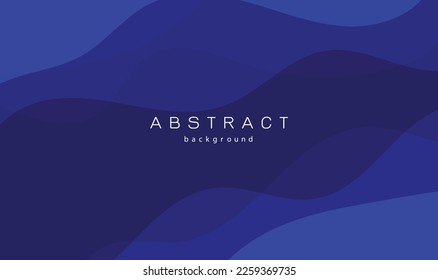 Abstract blue background with copy space for text. Abstract blue color background. Dynamic shapes composition.
