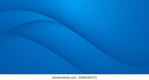 Abstract blue background with copy space for text. Modern template design for cover, brochure, web banner