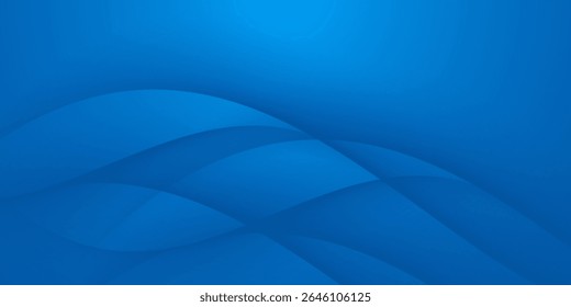 Fundo azul abstrato com espaço de cópia para texto. Design de modelo moderno para capa, brochura, banner web