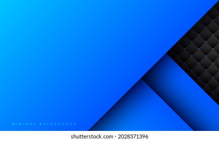 abstract blue background with creative scratch, digital background, modern landing page concept vector.