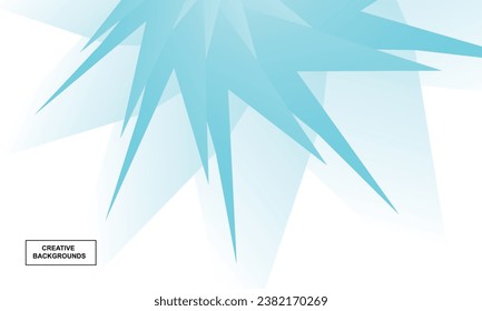 abstract blue background with creative style wave line gradient