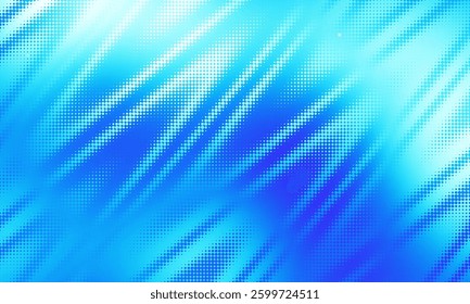 Abstract blue background, Blue curve design smooth shape by blue color with blurred effect