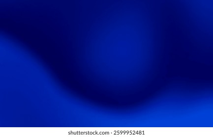 Abstract blue background, Blue curve design smooth shape by blue color with blurred effect