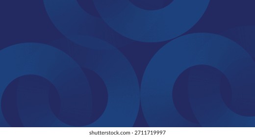 Fondo azul Abstractas, forma lisa del diseño de la curva azul por el color azul con las líneas borrosas
