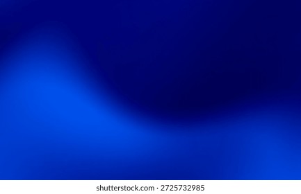Abstract blue background, Blue curve design smooth shape