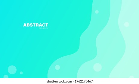 Abstract blue background and curve shape, background with copy space for design, vector.