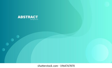 Abstract blue background and curve shape, background with copy space for design, vector.