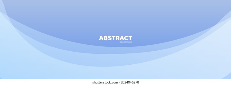 Abstract blue background and curve shape, background with copy space for design, vector.