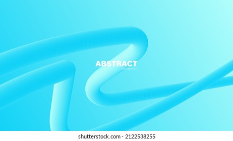 Abstract blue background and curve shape, background with copy space for design, vector.