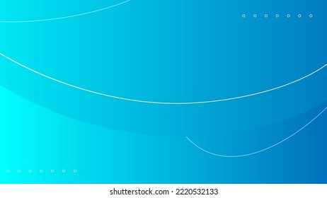 Resumen de fondo azul y forma de curva, fondo con espacio de copia para el diseño, vector.