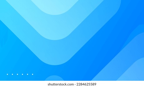 Resumen de fondo azul y forma de curva, fondo con espacio de copia para el diseño, vector.