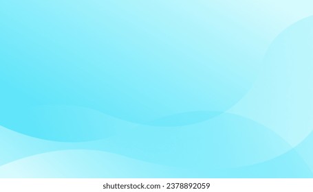 Resumen de fondo azul y forma de curva. forma de fluido fondo moderno con espacio de copia, vector