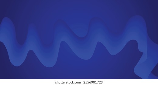 Abstract blue background with curve shape, abstract blue background with dynamic green red curve line, abstract royal blue background with curve