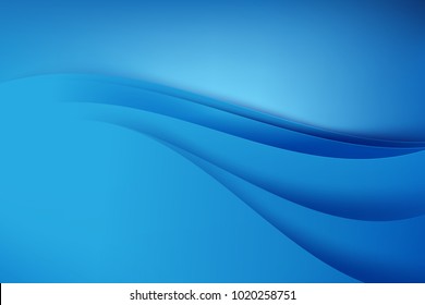 Abstract blue background dark curve layered and overlap vector illustration eps10