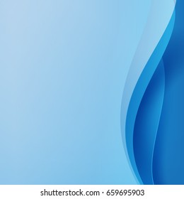 Abstract blue background dark curve layered and overlap vector illustration eps10