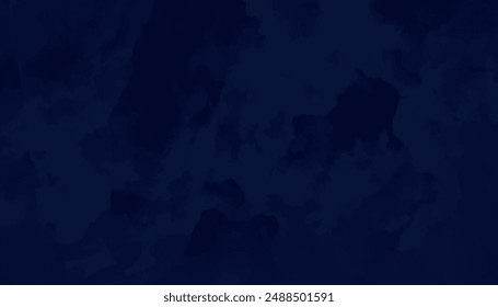  Abstract blue background. Dark blue background. Dark blue watercolor soft background. Navy blue fog background.