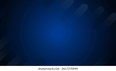 Abstract blue background decorative by perspective lines with copy space, Vector illustration