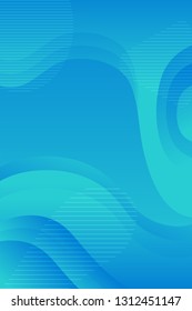 Abstract Blue Background With Degrade