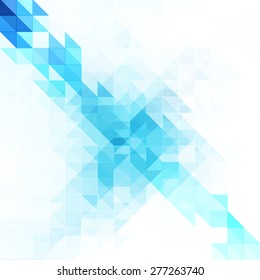 Diseño de fondo azul abstracto