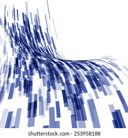 Abstract Blue Background Design Element