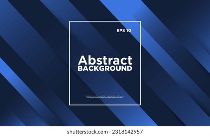 Abstract Blue Background Design. Vector Illustration.