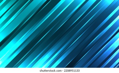 Abstrakter blauer Hintergrund mit diagonalen geometrischen Formen und Linien. Moderne Business-Hintergrund, blaue Rechtecke und diagonale Linien. Banner für Header, Websites, soziale Netzwerke