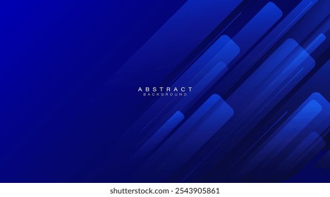 Abstract blue background with diagonal geometric. Modern blue gradient dynamic lines. Futuristic technology concept. Suit for business, banner, corporate, cover, poster, website, flyer