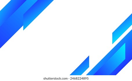 Abstract blue background with diagonal lines. Dynamic shapes composition.  Applicable for gift card, Poster on wall poster template, EPS 10
