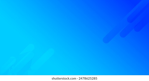 Abstract blue background with diagonal lines. Dynamic shapes composition. Vector illustration