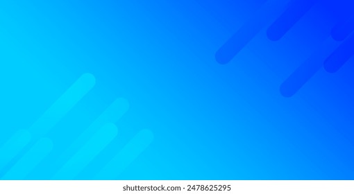 Fondo azul Abstractas con líneas diagonales. Composición de Formas dinámicas. Ilustración vectorial