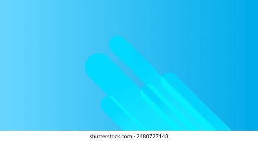 Abstract blue background with diagonal lines. Dynamic shapes composition. Vector illustration , eps10