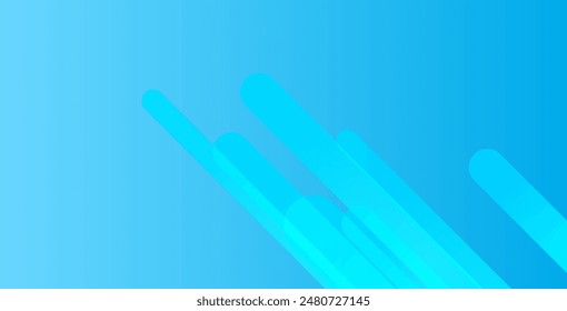 Abstract blue background with diagonal lines. Dynamic shapes composition. Vector illustration , eps10