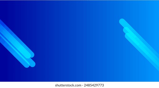 Fondo azul Abstractas con líneas diagonales. Composición de Formas dinámicas. Ilustración vectorial