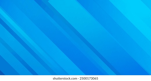 Abstractas fondo azul con líneas diagonales. Composición de Formas dinámicas. Ilustración vectorial