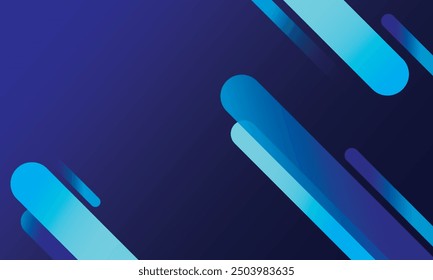 Abstractas fondo azul con líneas diagonales. Composición de Formas dinámicas. Ilustración vectorial. EPS 10